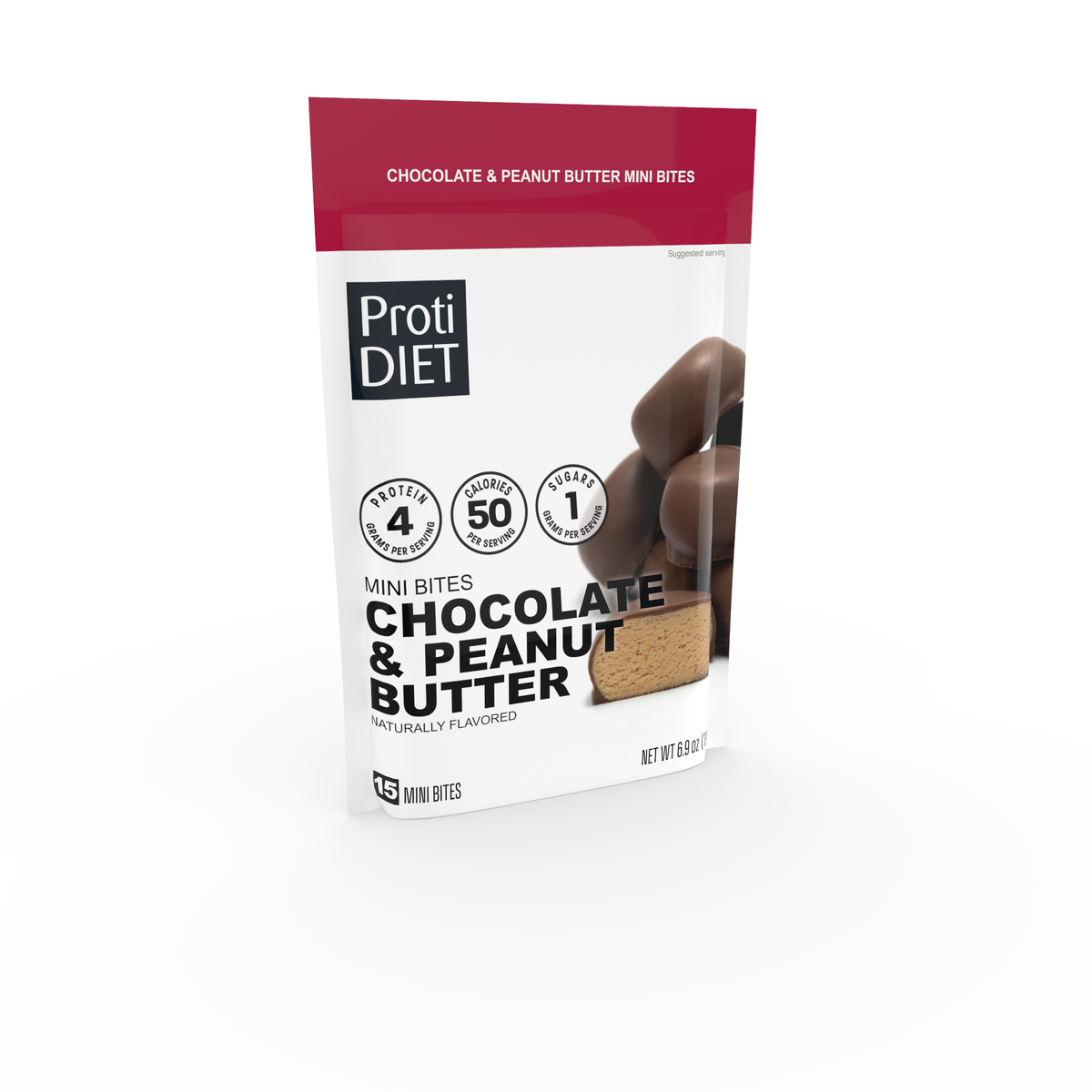 Proti Diet Protein Mini Bites - Chocolate & Peanut Butter One Bag