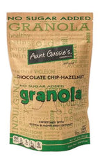 Aunt Gussie's No Sugar Added Granola 8 oz - Chocolate Chip-Hazelnut