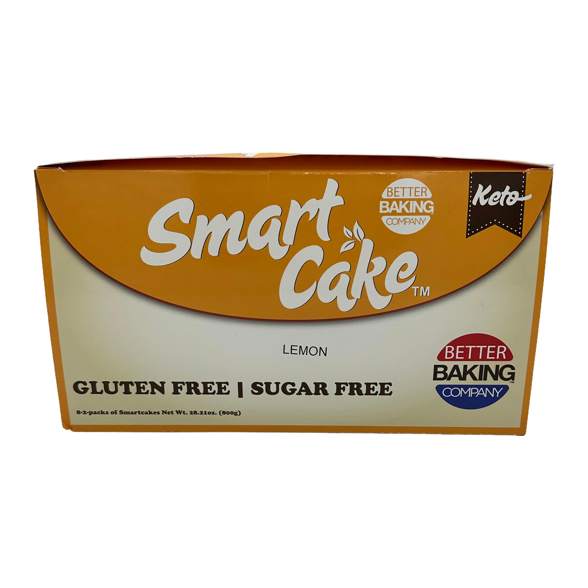 Smart Baking Company SmartCake - Lemon, 2.11 oz, 8 packages
