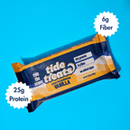 Tide Treats Crispy Rice Protein Bars - Vanilla, One Bar