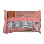 A pink package of "Miracle Rice," featuring nutrition facts and cooking instructions, highlights its low-calorie content and ingredients, emphasizing it as a rice substitute made from konjac.