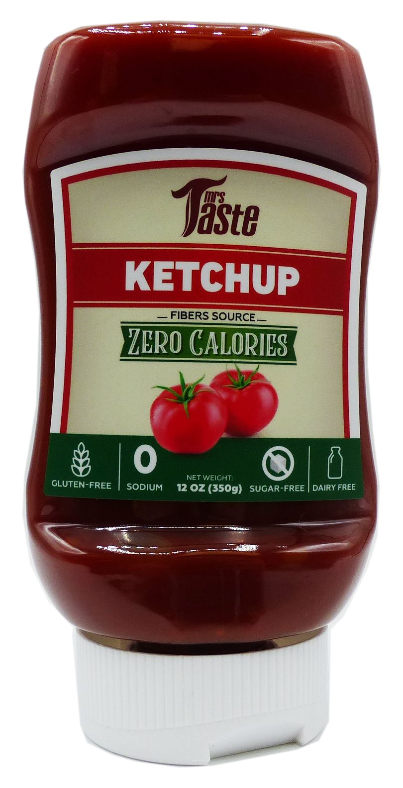 Mrs Taste Zero Calorie Ketchup - Original 12 oz