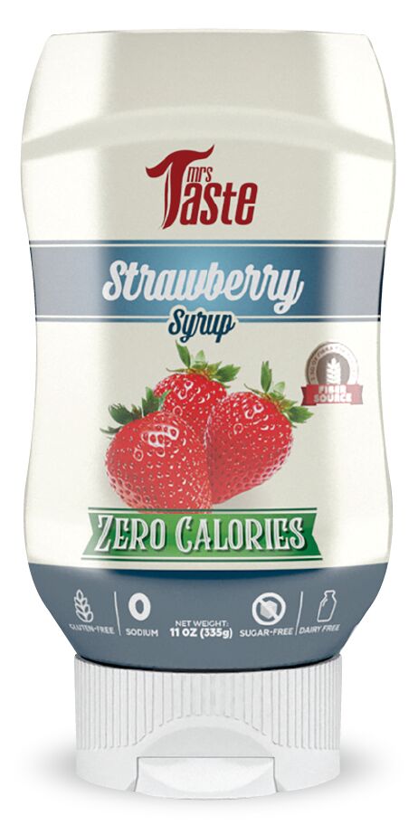 Mrs Taste Zero Calorie Syrup - Strawberry 11 oz