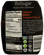 RxSugar Organic Syrup (16 oz) - 16 oz, Maple Flavored