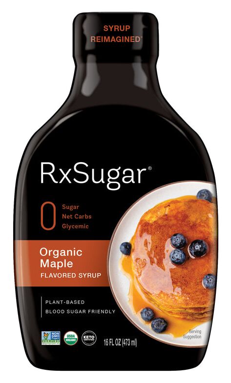 RxSugar Organic Syrup (16 oz) - 16 oz, Maple Flavored