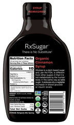 RxSugar Organic Syrup (16 oz) - 16 oz, Cinnamon