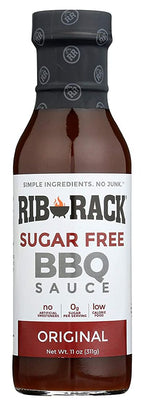 Rib Rack Sugar Free BBQ Sauce - Original 11 oz
