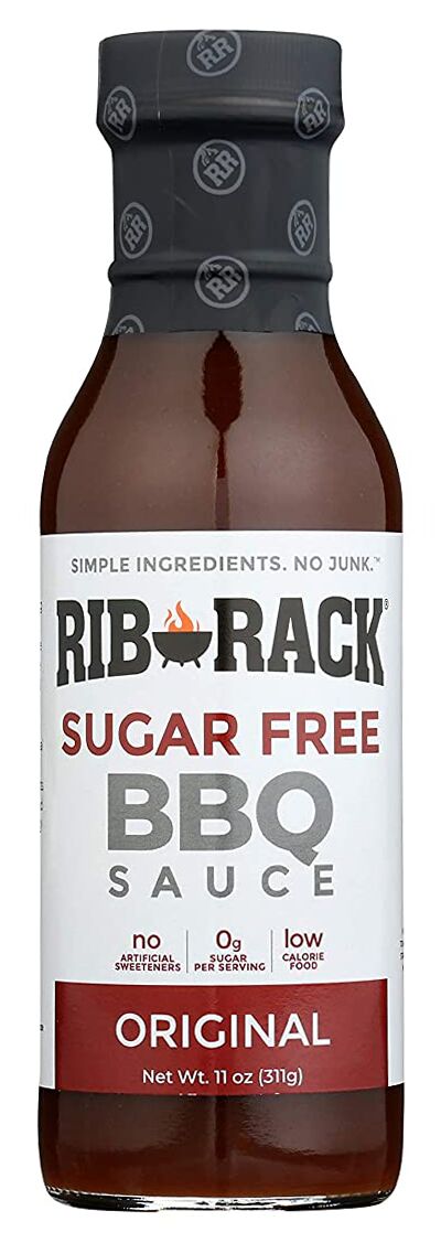 Rib Rack Sugar Free BBQ Sauce - Original 11 oz