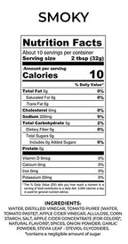 Rib Rack Sugar Free BBQ Sauce - Smoky 11 oz