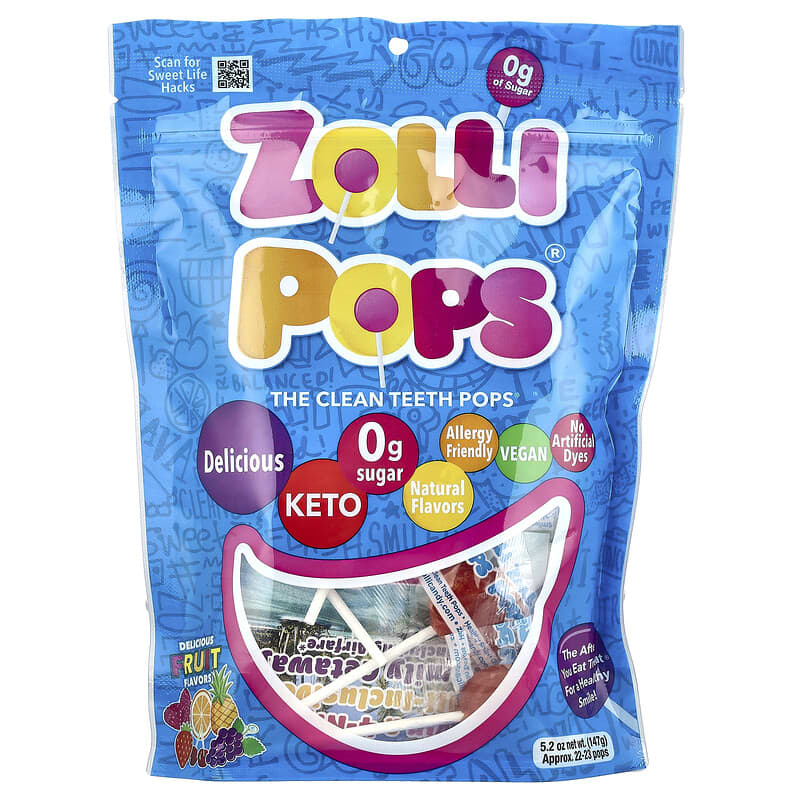 ZolliPops - Fruit Variety Pack, 5.2 oz