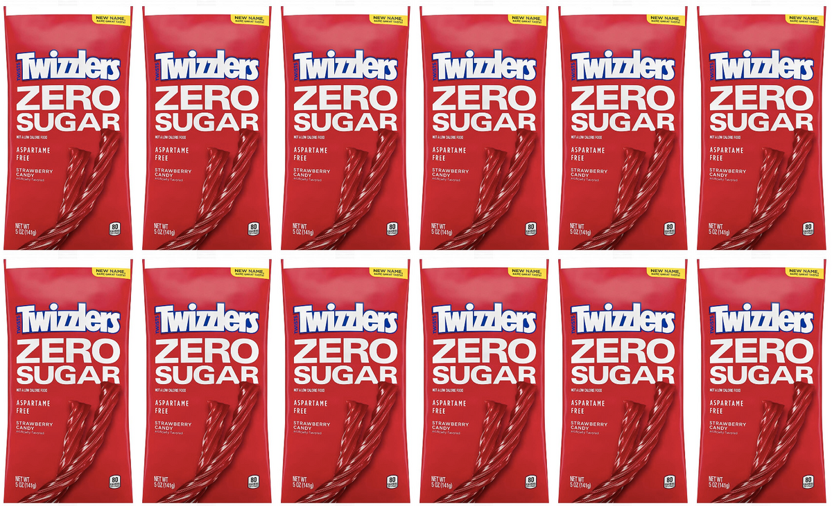 Hershey's Zero Sugar Twizzlers - 12-Pack