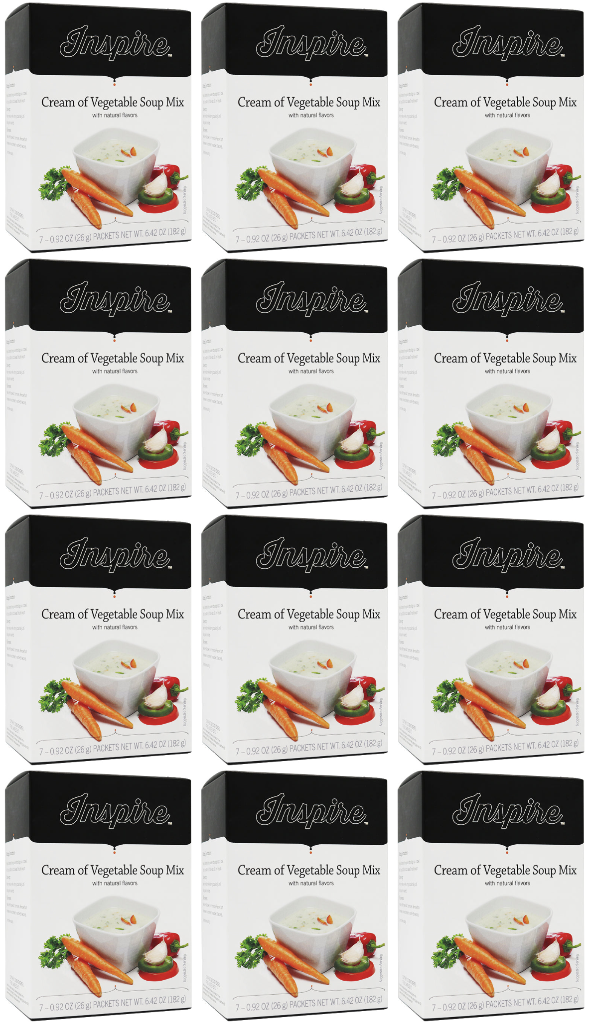 Inspire Protein Soup - Cream of Vegetable - High-quality Soups at Store