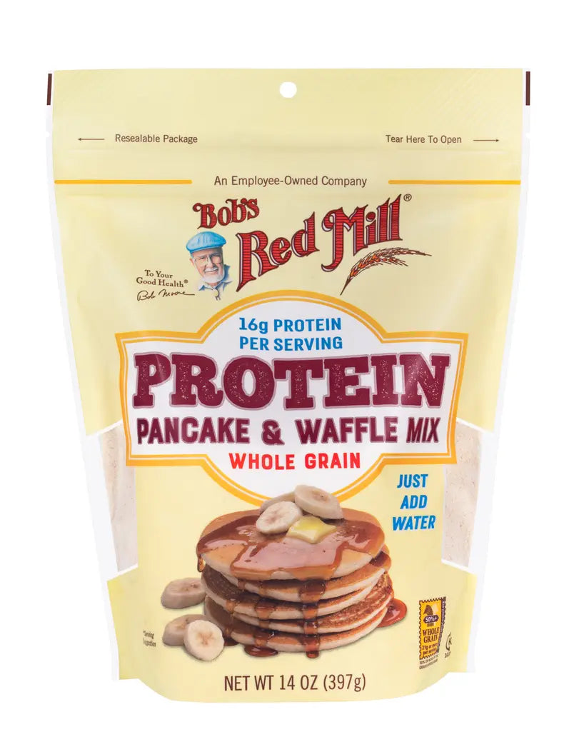 Bob's Red Mill Protein Pancake & Waffle Mix 14 oz package