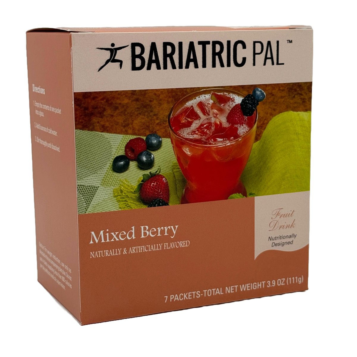 Protein Fruit Drink, Mixed Berry, image 1