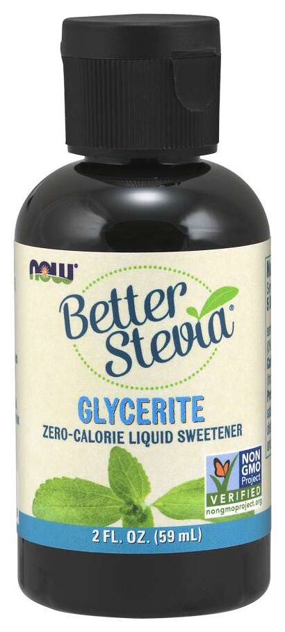 NOW Better Stevia Glycerite, alcohol-free - 2 fl oz.