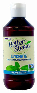 NOW Better Stevia Glycerite, alcohol-free - 8 fl oz.