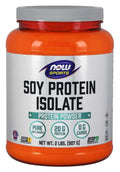 NOW Soy Protein Isolate, NON-GMO - 2 lb., Soy Protein Isolate, Unflavored