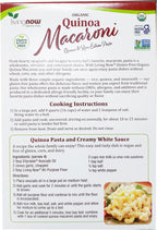 NOW Quinoa Pasta - 8 oz, Macaroni Elbow, Organic