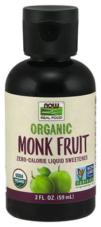 NOW Monk Fruit Liquid Sweetener, Organic - Original (2 fl oz)