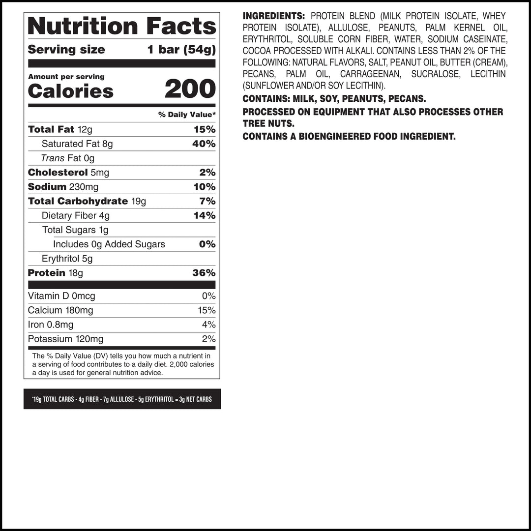 Quest Nutrition Hero Crispy Protein Bar in Chocolate Peanut Butter, product image 13.