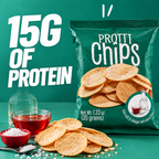 Proti Chips - Sea Salt & Vinegar 15g of protein