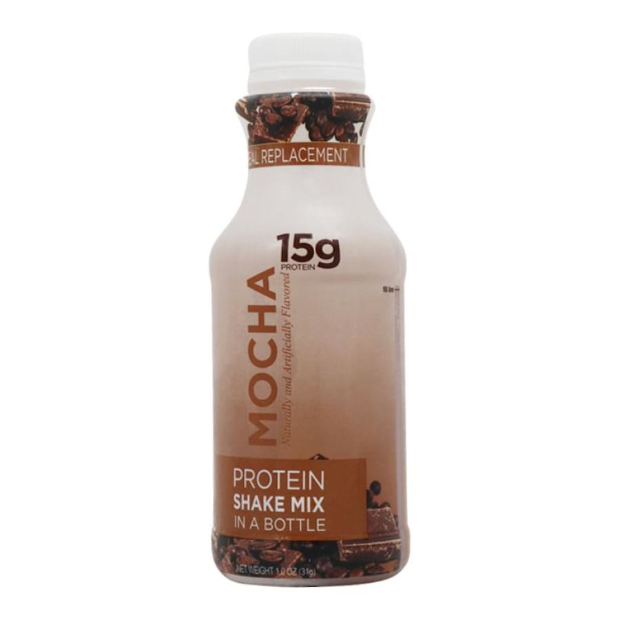 Protein Shake Mix in a Bottle, Mocha Cream, image 1