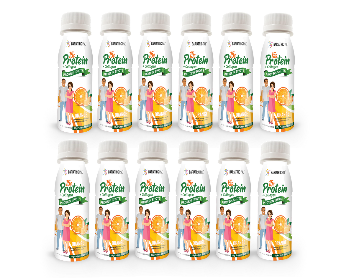 Whey & Collagen Protein Shots, Orange, image 5