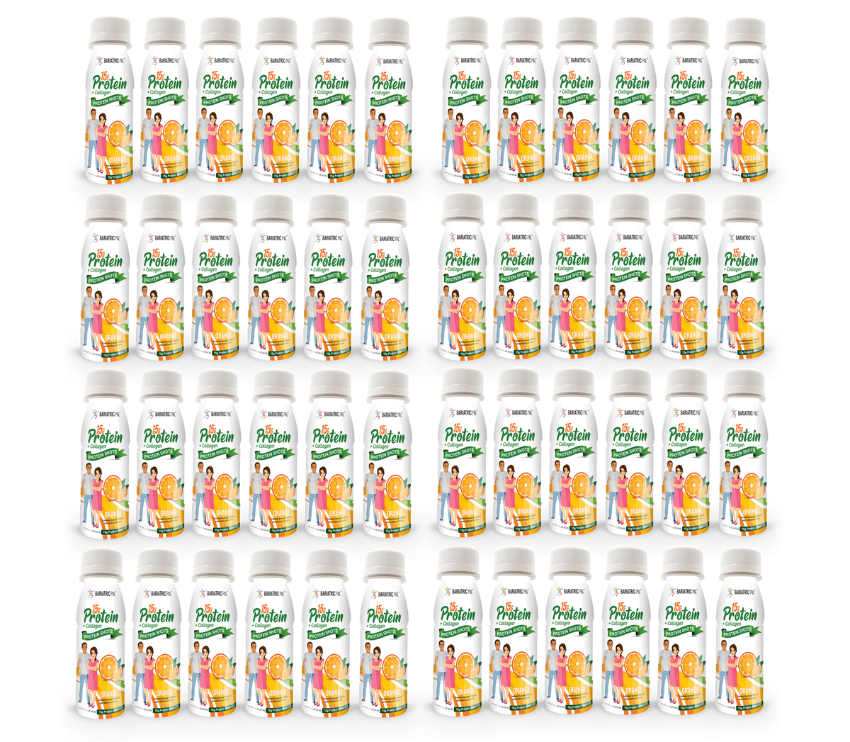 Whey & Collagen Protein Shots, Orange, image 7