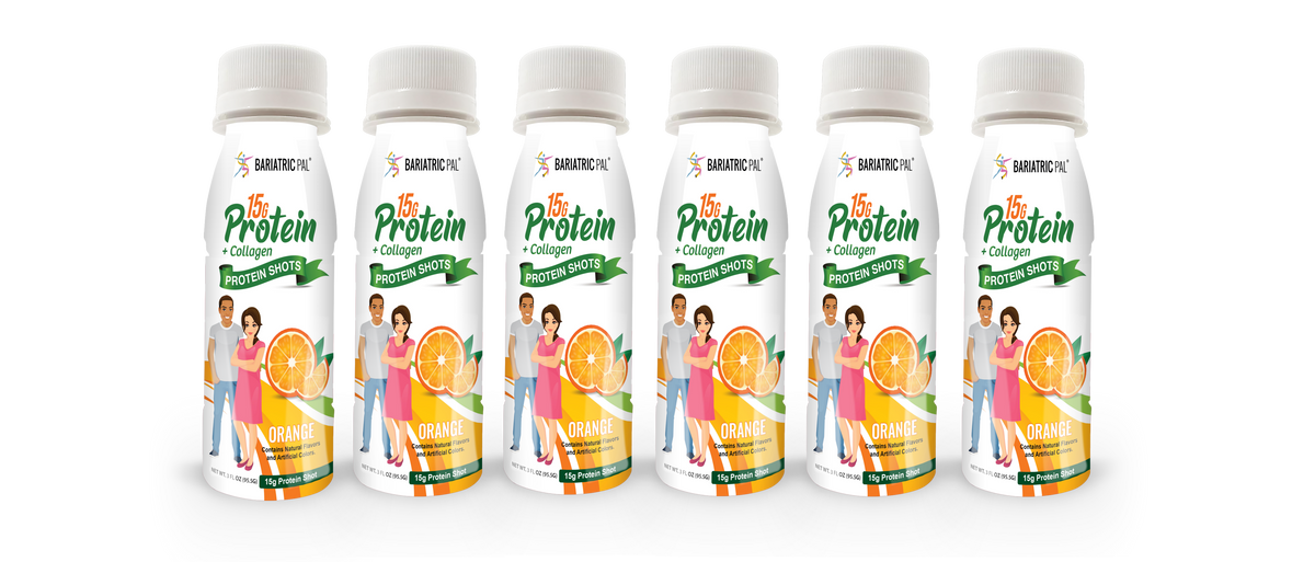 Whey & Collagen Protein Shots, Orange, image 4