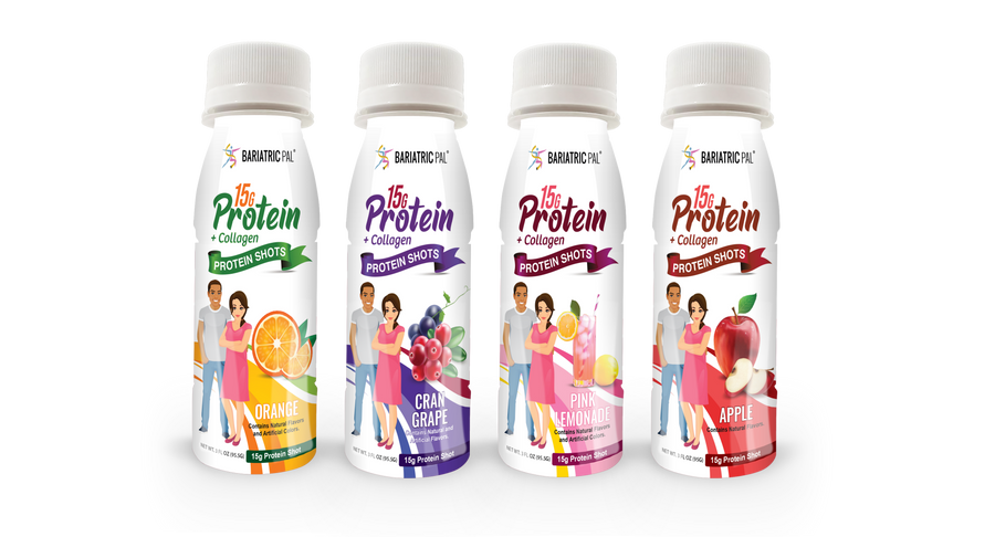 Whey & Collagen Protein Shots Variety Packs, image 1