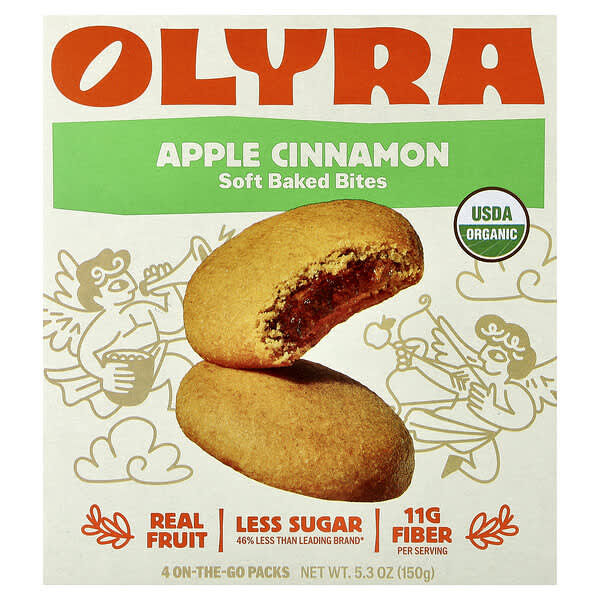 Olyra Soft Baked Bites, 5.3 oz - Apple Cinnamon