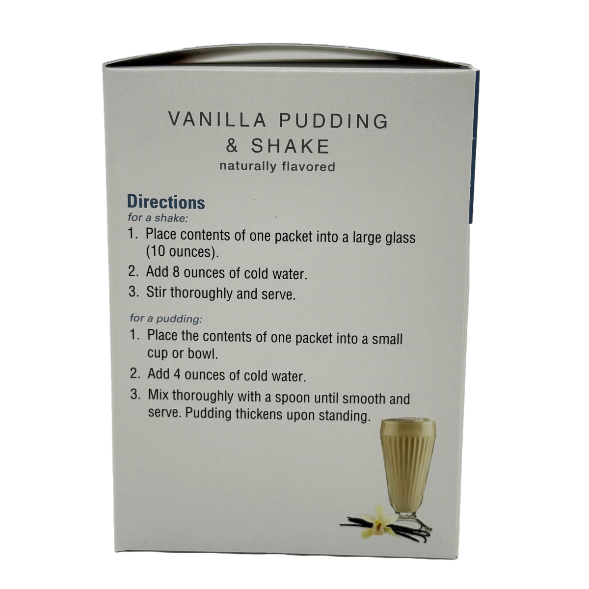 Numetra 20g Protein Pudding & Shakes - Vanilla