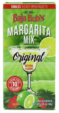 Baja Bob's Sugar-Free Original Margarita Singles - One Pack (8 Packets)