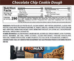 Promax Bars - Chocolate Chip Cookie Dough 12 bars