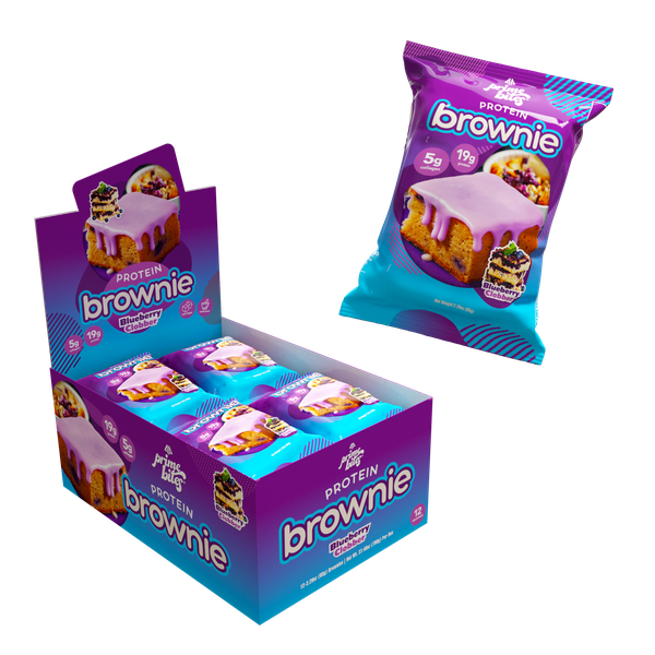 Alpha Prime Bites Protein Brownies - Blueberry Cobbler