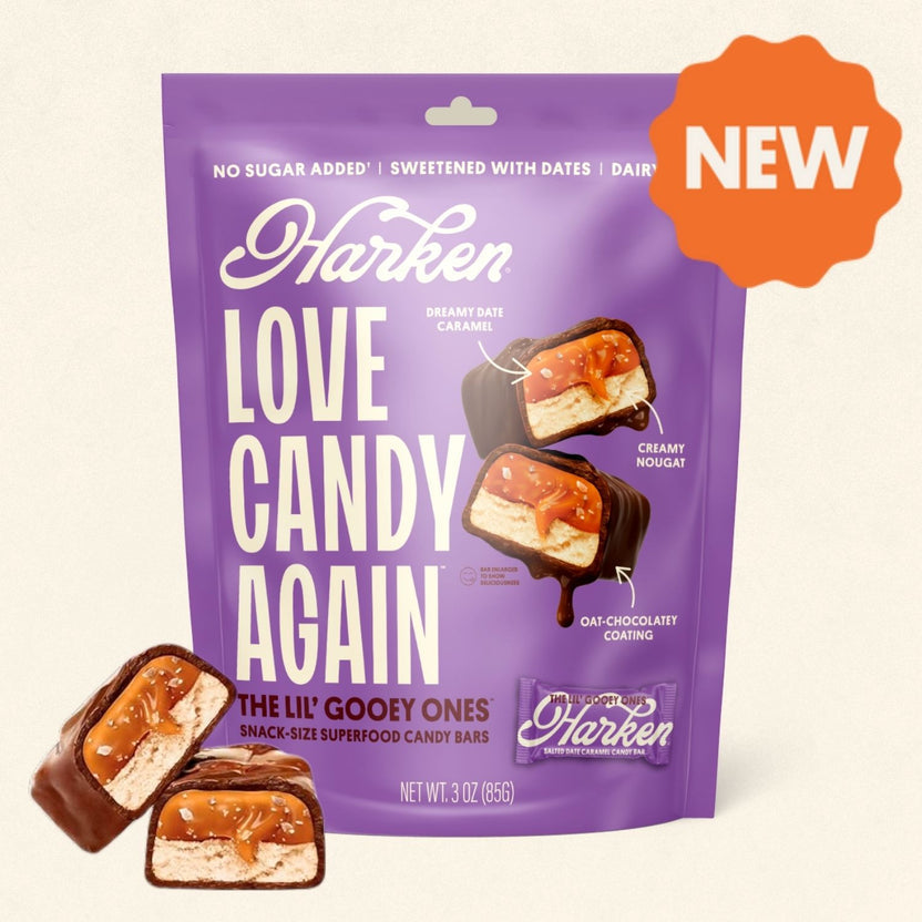 Harken Snack-Size Candy Bars, 3 oz - The Lil' Gooey Ones