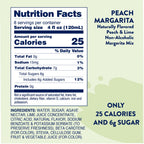 Jordan's Skinny Mixes Naturally Sweetened Margarita Mixes, 32 fl oz - Peach Margarita