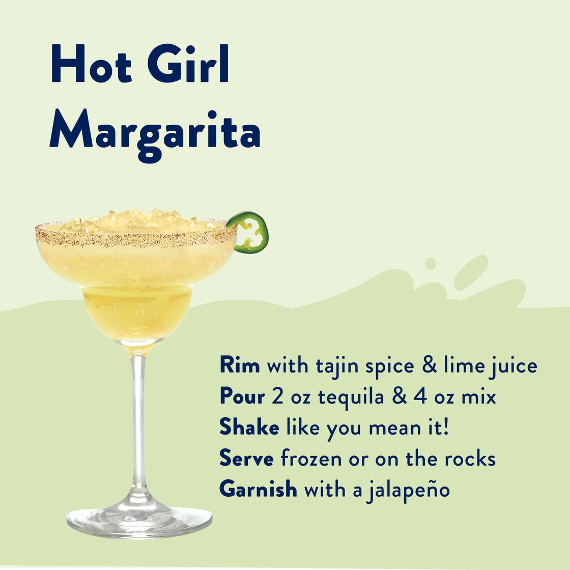 Jordan's Skinny Mixes Naturally Sweetened Margarita Mixes, 32 fl oz - Spicy Margarita