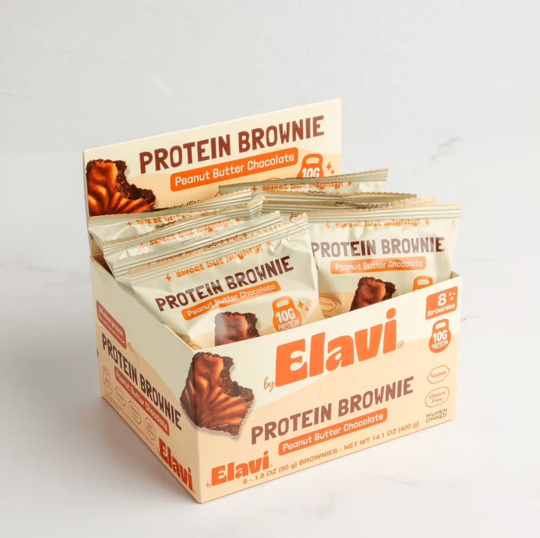 Elavi High Protein Brownie - Peanut Butter Chocolate