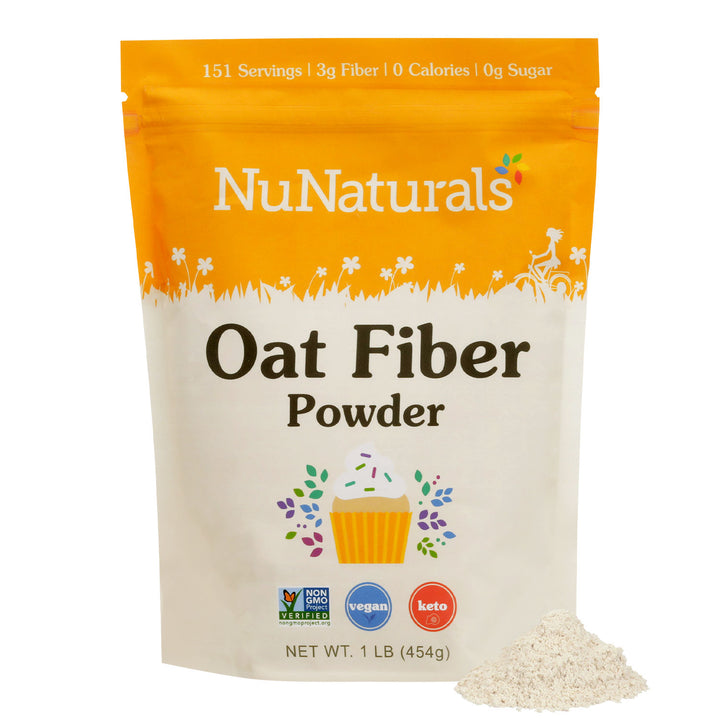 NuNaturals Oat Fiber product package
