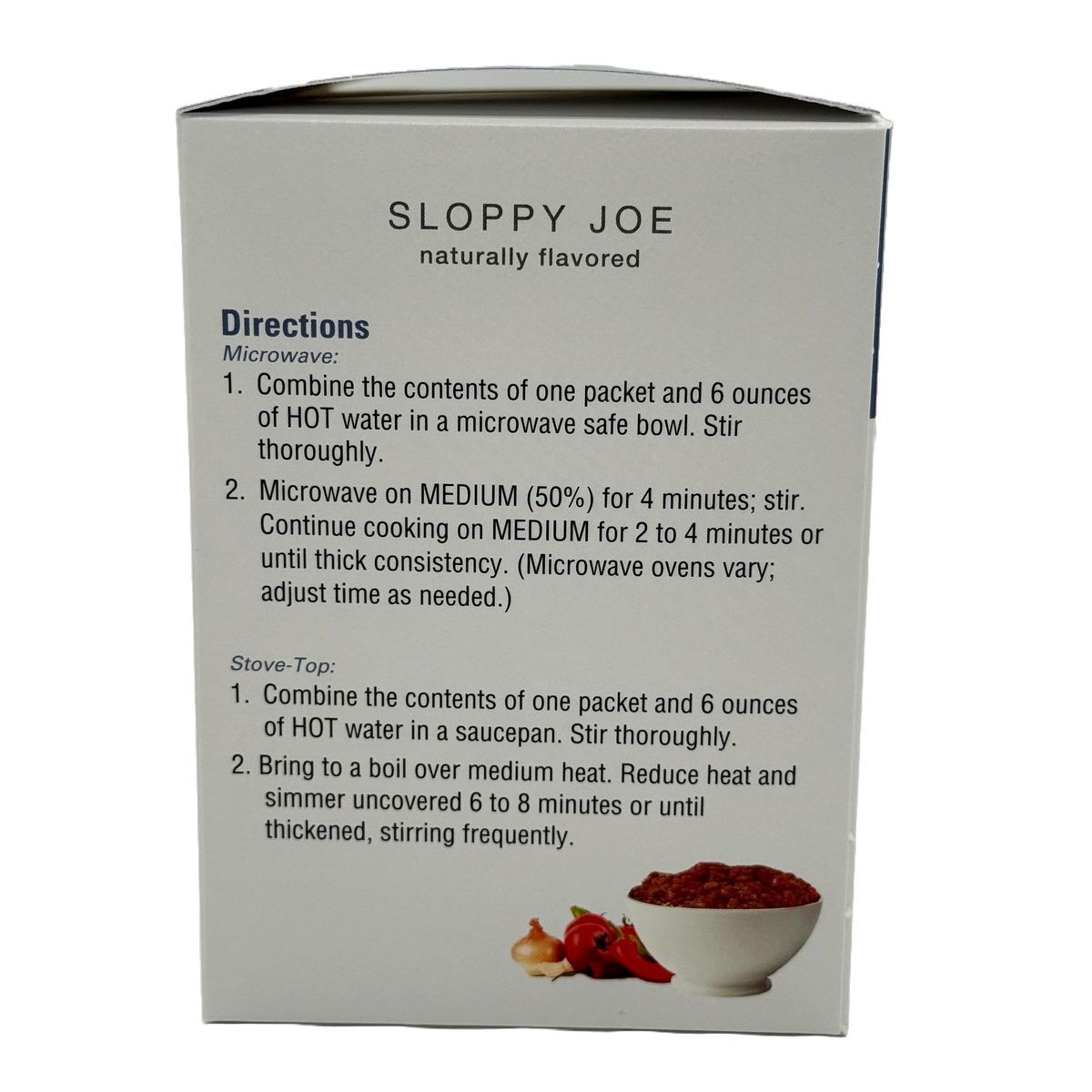 Numetra 20g Protein Entrées - Sloppy Joe