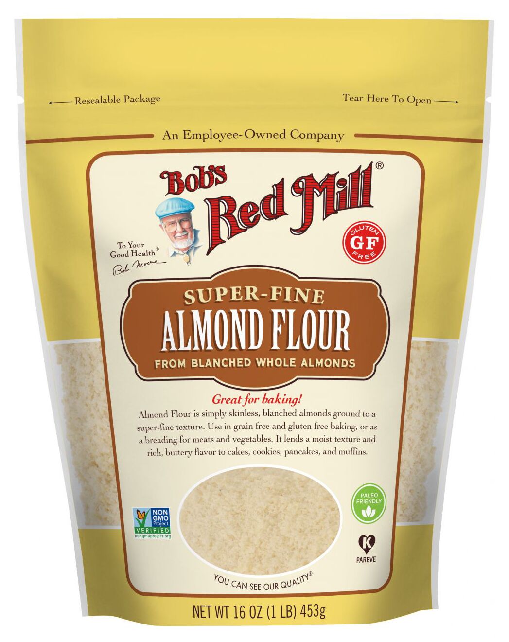 Bob's Red Mill Almond Flour - Super Fine 16 oz (1 lb)