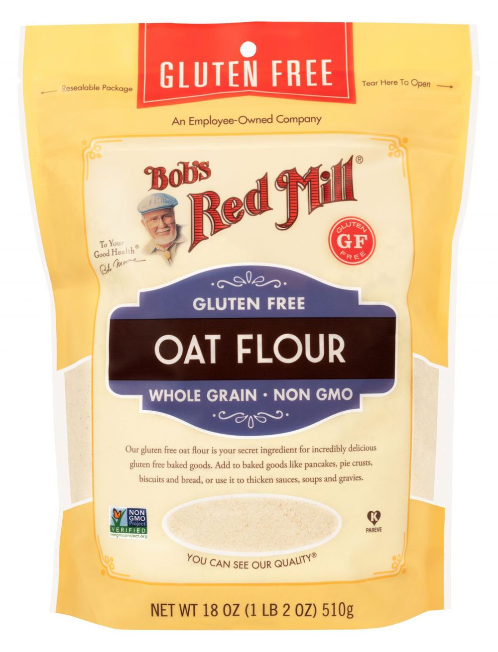 Bob's Red Mill Gluten Free Oat Flour 18 oz.