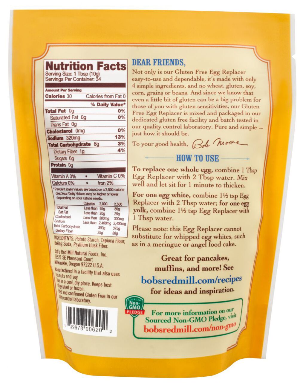 Bob's Red Mill Egg Replacer 12 oz