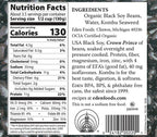 Eden Foods Black Soy Beans 15 oz can