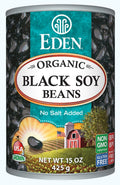 Eden Foods Black Soy Beans 15 oz can