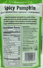 Eden Foods Pumpkin Seeds - Spicy 4 oz bag