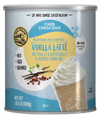 Big Train Carb Conscious Drink Mix - Vanilla Latte 1.85 lb. can