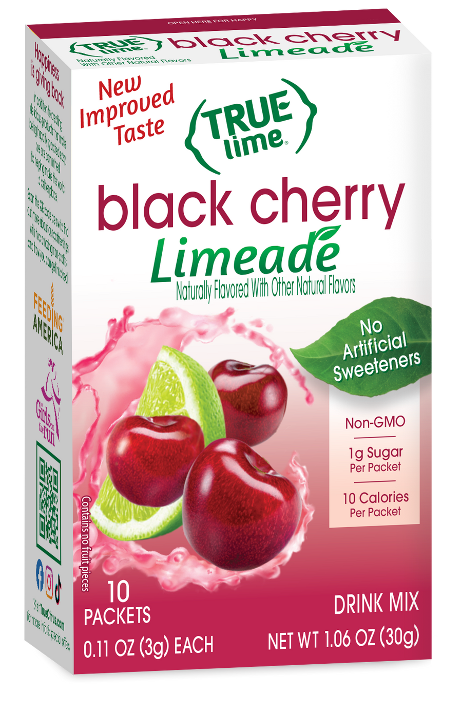 True Citrus True Lime Drink Mix - Black Cherry Limeade