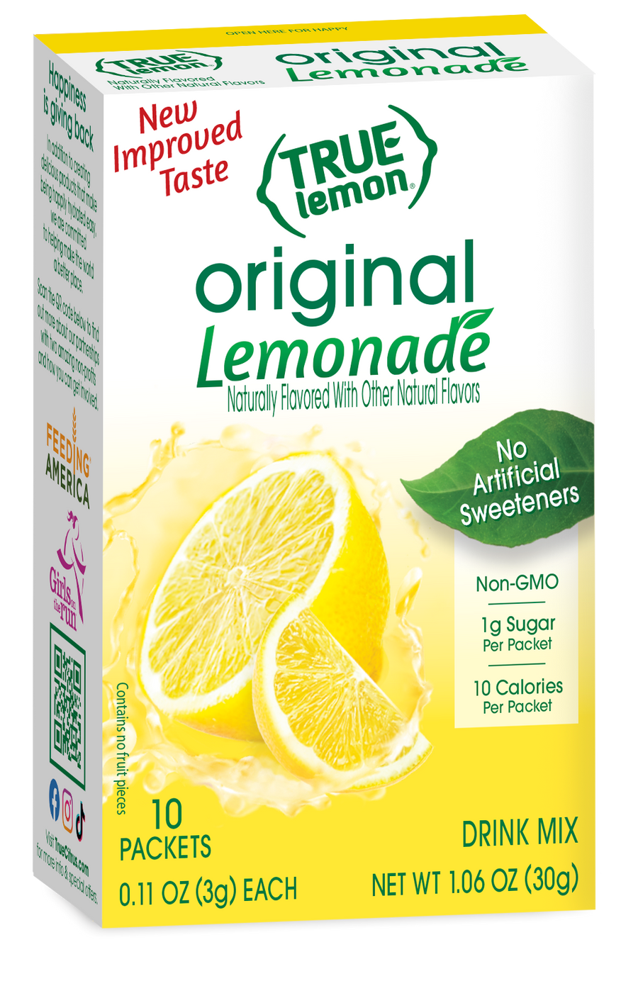 True Citrus True Lemon Drink Mix - Original Lemonade